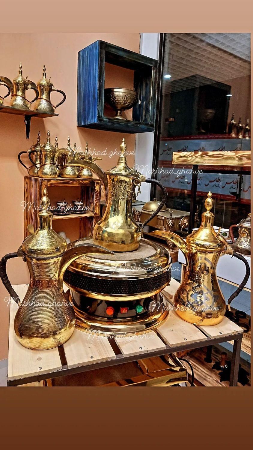 گم گم سوری اصل مهر خورده دسته چرم وارداتی|قوری، کتری، قهوهساز دستی|اندیمشک, |دیوار