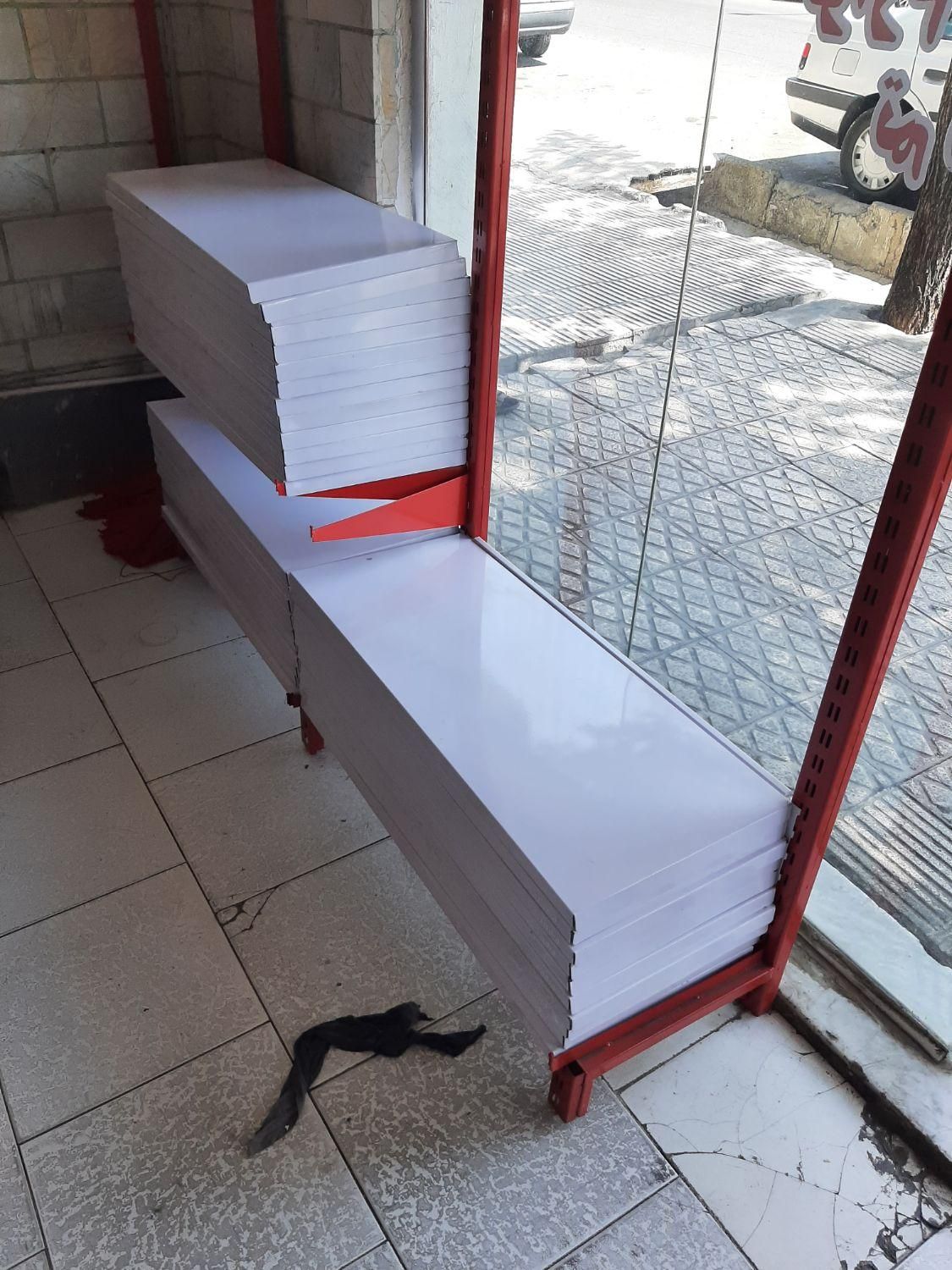 فروش قفسه انباری قفسه سوپری درحدنو قفسه فلزی|فروشگاه و مغازه|تهران, خزانه|دیوار