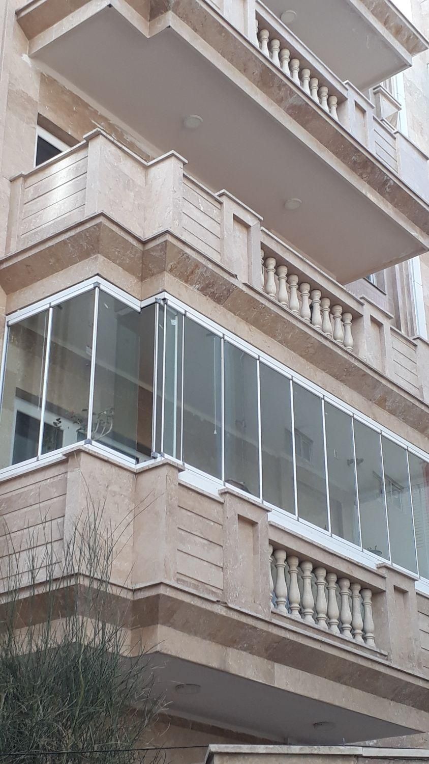 بالکن شیشه ای شیشه بالکن ریلی ترکیه|خدمات پیشه و مهارت|تبریز, |دیوار