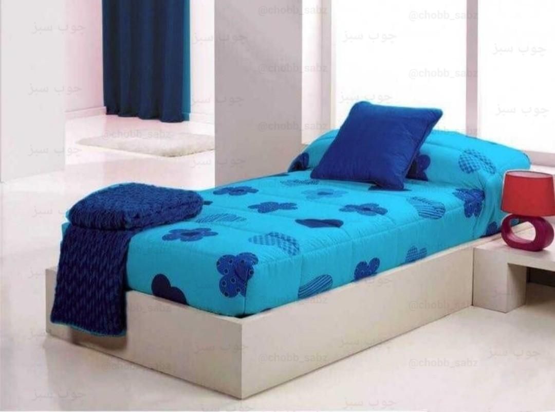 تخت یکنفره و دو نفره مدل آیسان|تخت و سرویس خواب|قروه, |دیوار