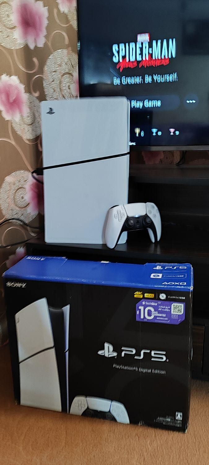 PlayStation 5 Slim Digitalیک ترابایت|کنسول، بازی ویدئویی و آنلاین|صفادشت, |دیوار