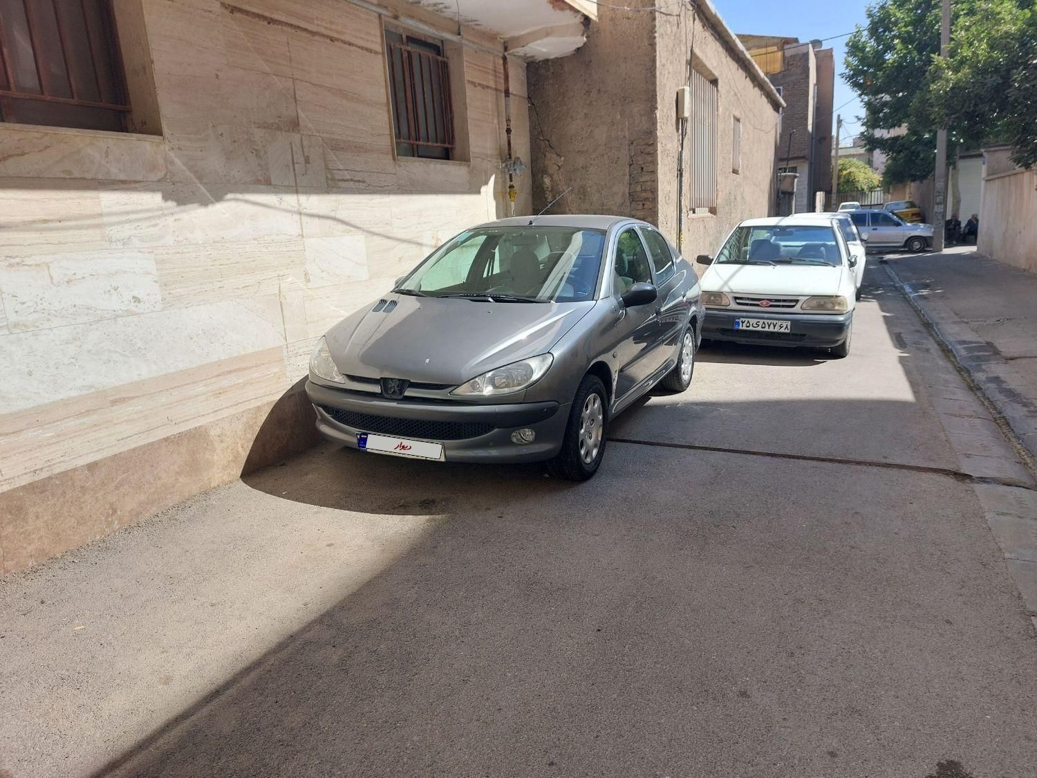 ۲۰۶ صندوق دار V8 خاکستری شیشه دودی مدل ۹۴|خودرو سواری و وانت|تهران, جنت‌آباد مرکزی|دیوار