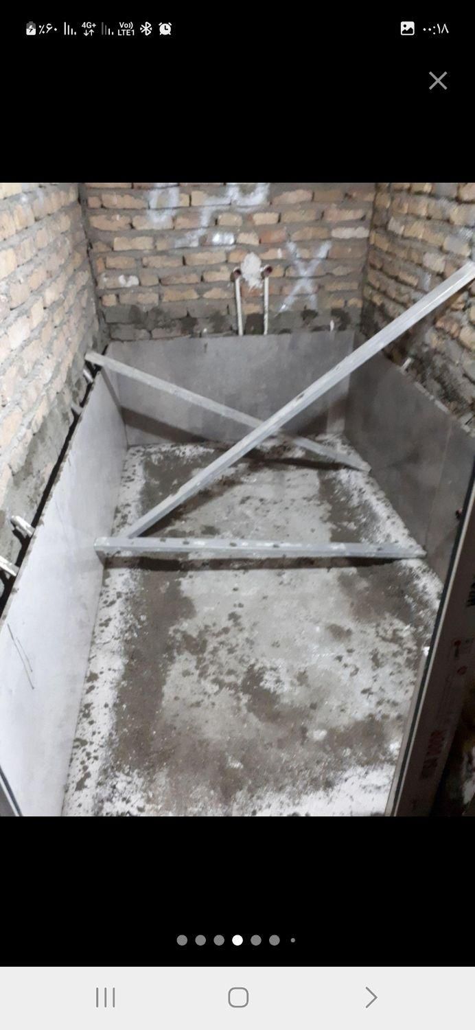 بنایی کاشی کاری سنگ کاری دیوارچینی|خدمات پیشه و مهارت|اسلامشهر, باغ فیض|دیوار