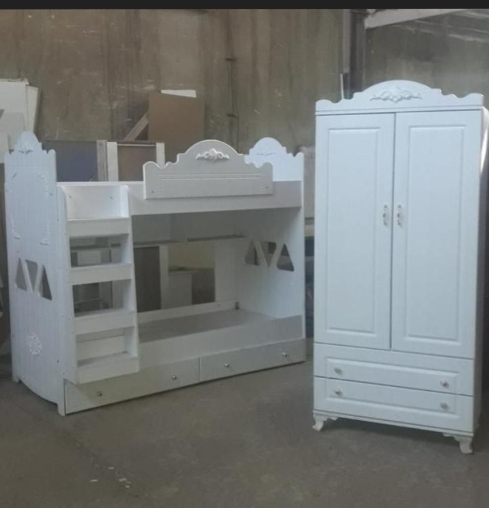 تخت دو طبقه مدل توسکا|تخت و سرویس خواب|تهران, یافت آباد جنوبی|دیوار