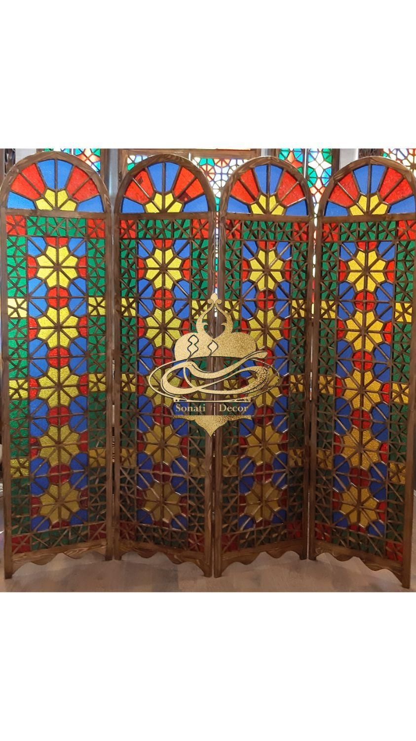 پاراوان گره چینی/پارتیشن گره چینی چوبی/جداکننده|کتابخانه، شلف، قفسه‌های دیواری|تهران, دروازه شمیران|دیوار
