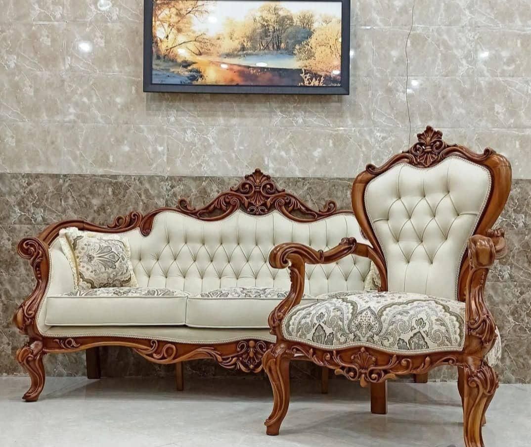 مبل مدل ماهور چوب گردو|مبلمان خانگی و میز عسلی|همدان, |دیوار