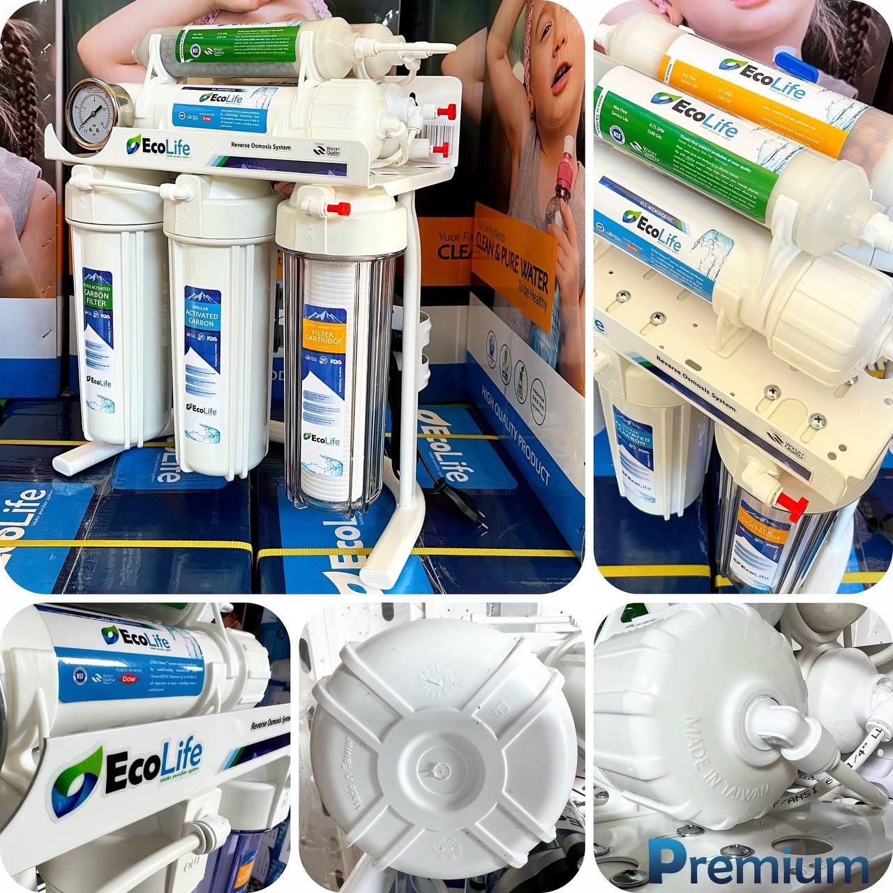 دستگاه تصفیه آب اکولایف مدل پرمیوم|آب‌سردکن و تصفیه آب|ساری, |دیوار