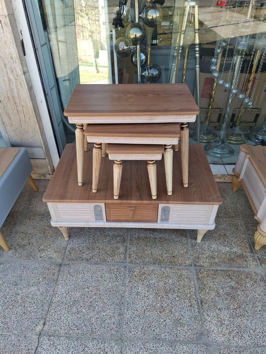 کلش میز عسلی۶.جلو مبلی۶ کلش.|مبلمان خانگی و میز عسلی|خرمآباد, |دیوار