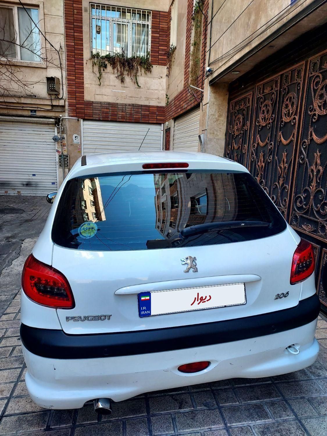 پژو 206 تیپ ۵، مدل ۱۳۹۷|خودرو سواری و وانت|تهران, شمس‌آباد|دیوار