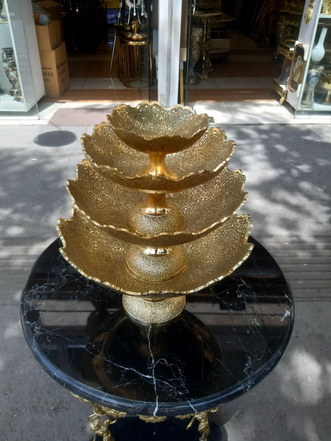 میوه خوری برنزی هندی|صنایع دستی و سایر لوازم تزئینی|تهران, کیانشهر|دیوار