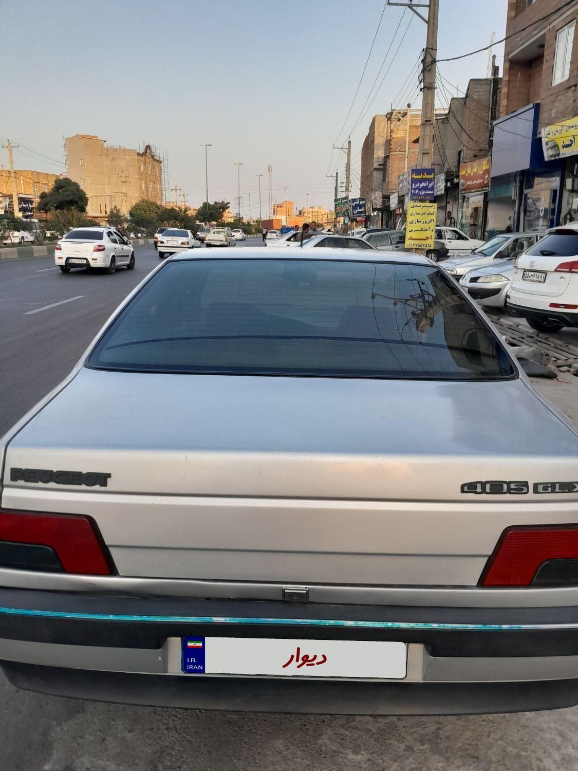 پژو 405 GLX - دوگانه سوز CNG، مدل ۱۳۹۱|خودرو سواری و وانت|پارس‌آباد, |دیوار