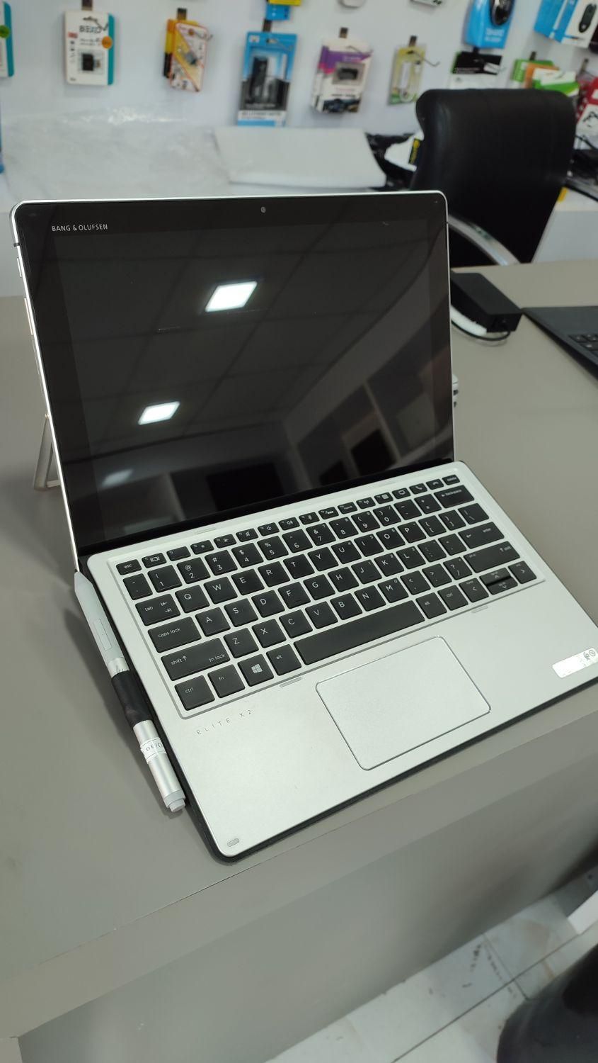 لپتاپ تبلت شو HP سیم کارت‌خور با قلم اورجینال|رایانه همراه|بوشهر, |دیوار
