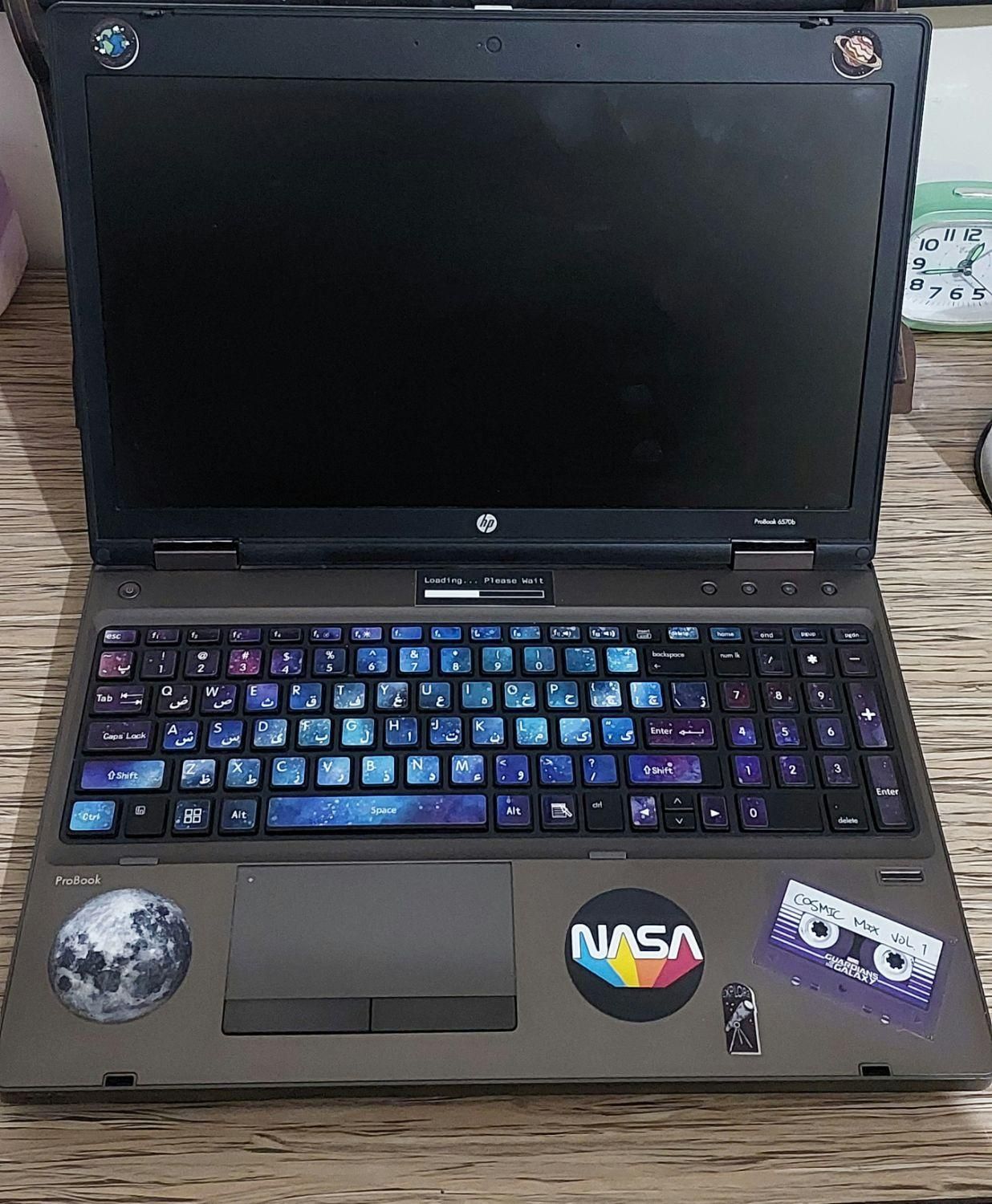 لبتاب hp به همراه وسایلش|رایانه همراه|کرمانشاه, |دیوار