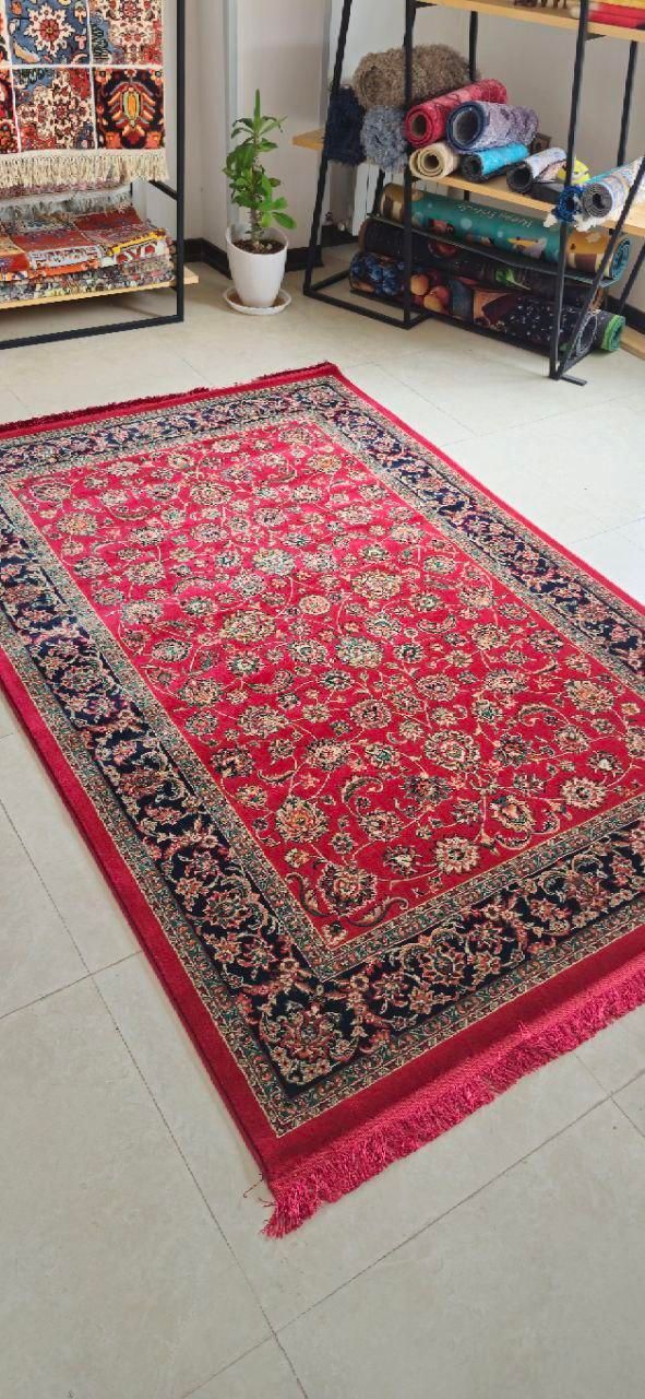 فرش سنتی لاکی و فرش سنتی سبز|فرش|کاشان, شمس آبادی|دیوار