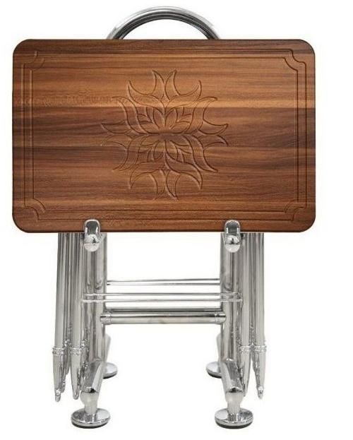 میزجلومبلی عسلی تاشو چمدانی پایه فلزی جلو مبلی|مبلمان خانگی و میز عسلی|یزد, |دیوار