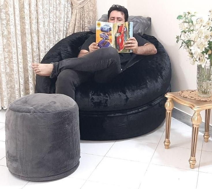 مبل شنی.بین بگ سایز ۱۱۰ خز سوپرسافت|مبلمان خانگی و میز عسلی|تهران, زهتابی|دیوار