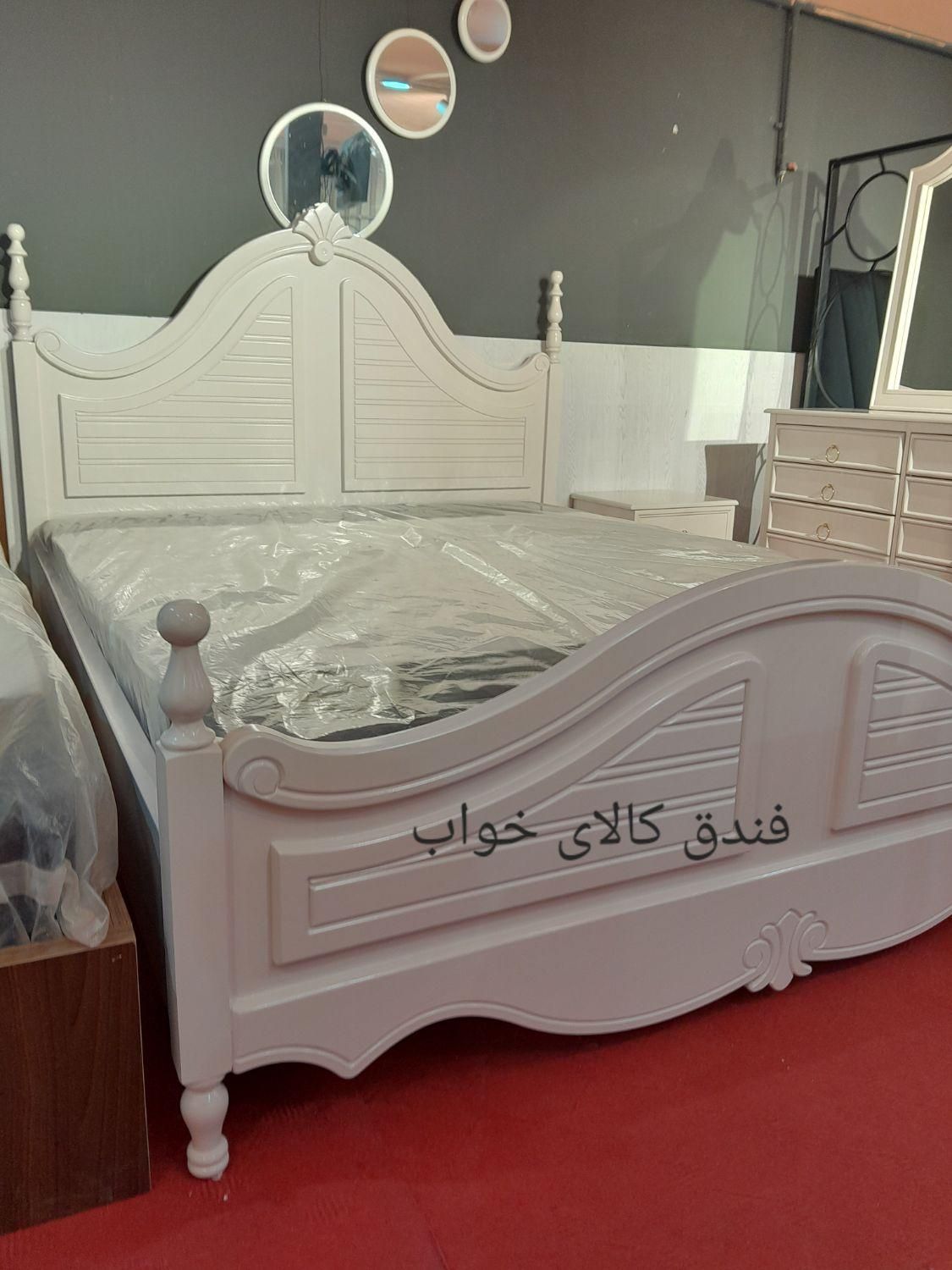 سرویس تختخواب کد۶۰۶۰+تخت+دراور+اینه+پاتختی|تخت و سرویس خواب|مشهد, فرهنگ|دیوار