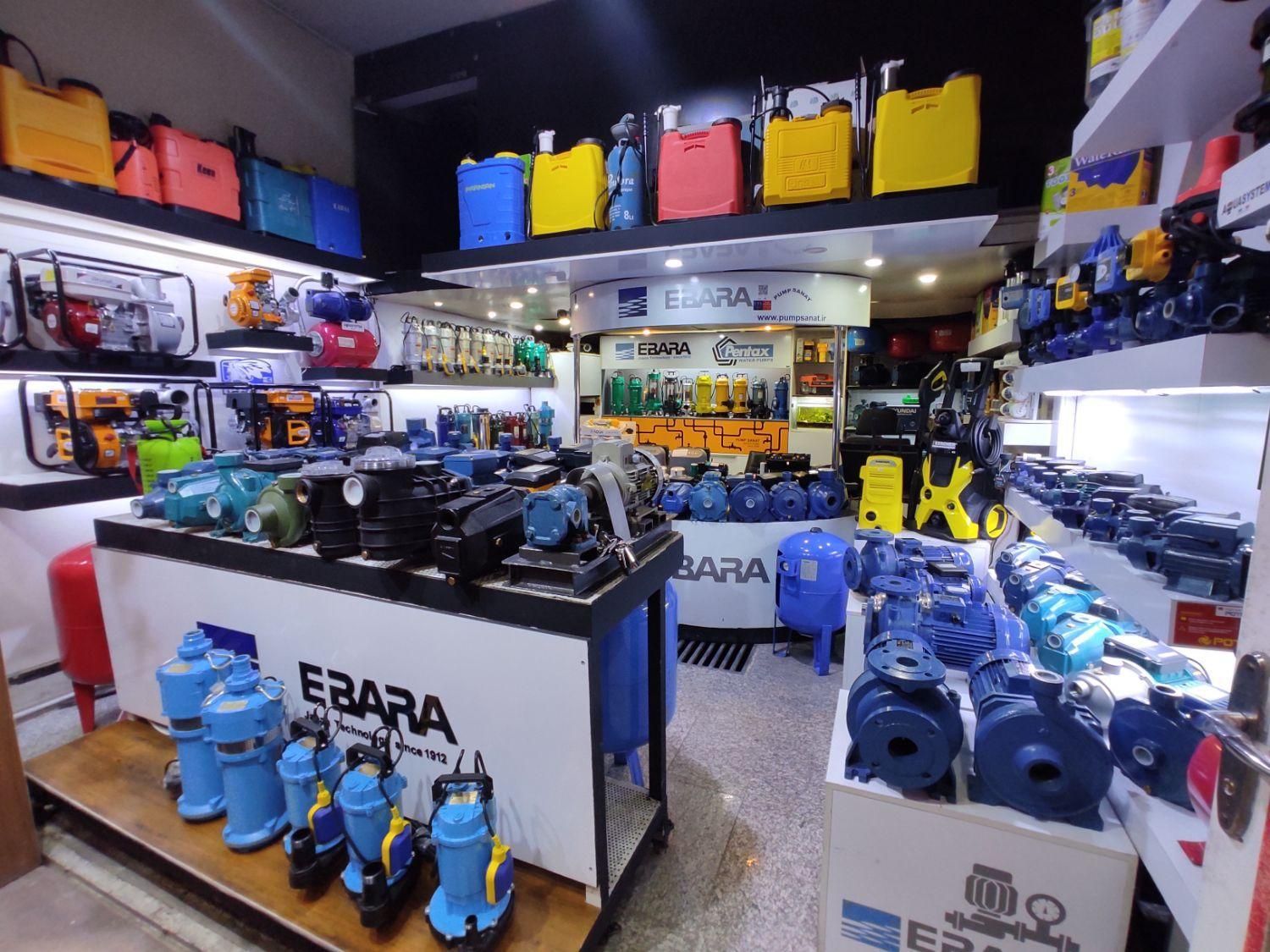 پمپ آب 3 اسب دو پروانه برنجی ابارا|مصالح و تجهیزات ساختمان|کرج, شهرک نهال و بذر|دیوار