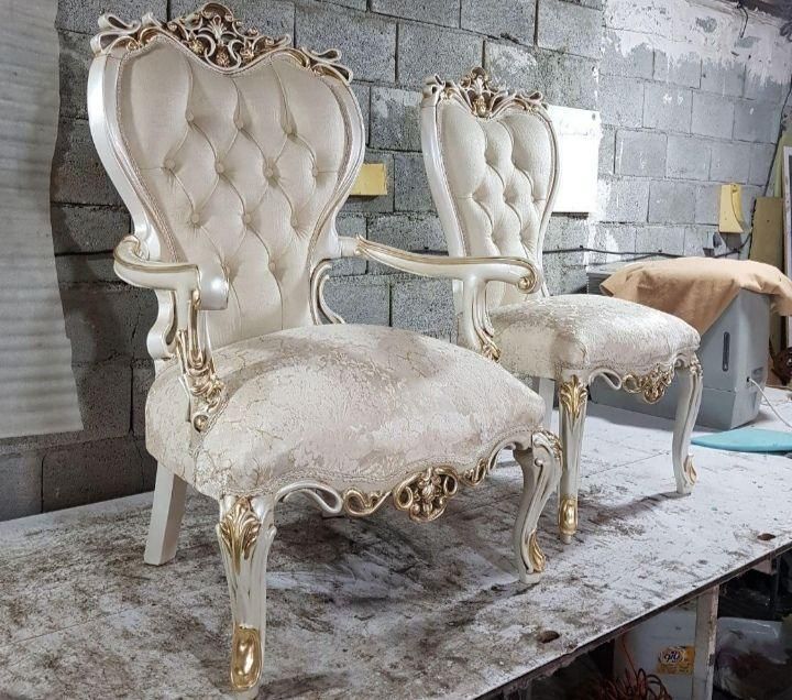 مبل سلطنتی افسون چوب گردو|مبلمان خانگی و میز عسلی|همدان, |دیوار