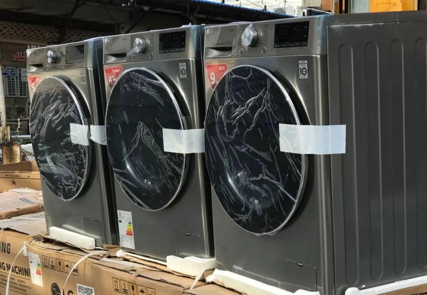 ماشین لباسشویی الجی/بوش/ هایسنس 8کیلو9 کیلو10 کیلو|ماشین لباسشویی و خشک‌کن لباس|اهواز, طالقانی|دیوار