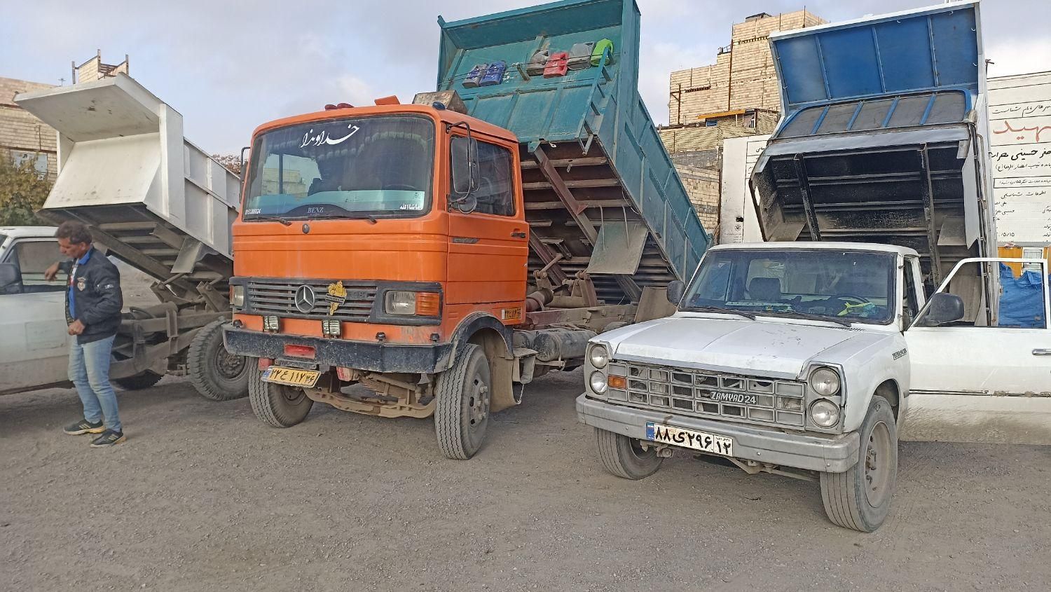 حمل خاک ونخاله سراسرشهر خاور. نیسان|خدمات حمل و نقل|مشهد, عامل|دیوار