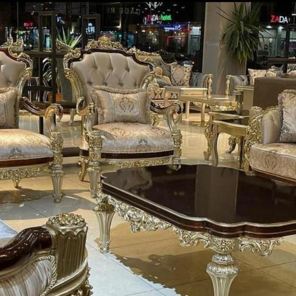 مبل استیل گلایور هفت نفره|مبلمان خانگی و میز عسلی|تهران, صاحب الزمان|دیوار
