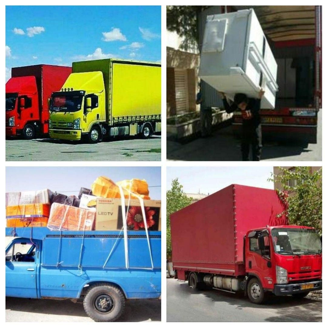 باربری اثاثیه منزل(آرین بار)بامجوز رسمی کارگریخچال|خدمات حمل و نقل|همدان, |دیوار