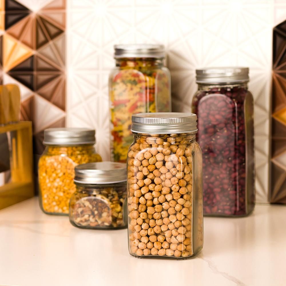 شیشه حبوبات بانکه جا حبوباتی|ظروف نگهدارنده، پلاستیکی، یک‌بارمصرف|قم, امامزاده ابراهیم|دیوار