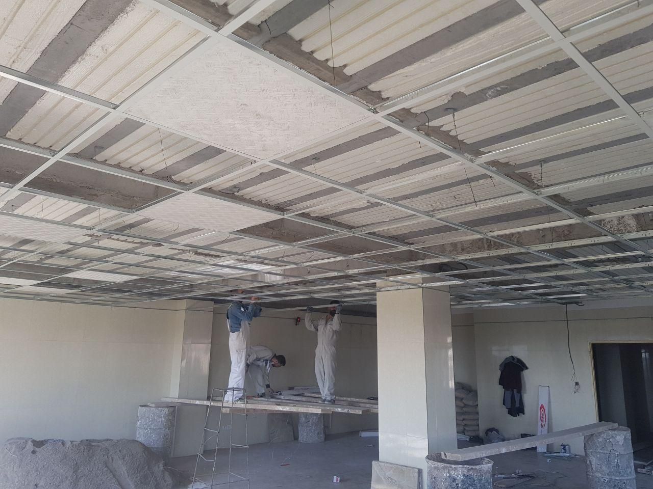 پخش تایل پی وی سی و گچی و کناف(سقف کاذب )|مصالح و تجهیزات ساختمان|کرج, دهقان ویلا|دیوار