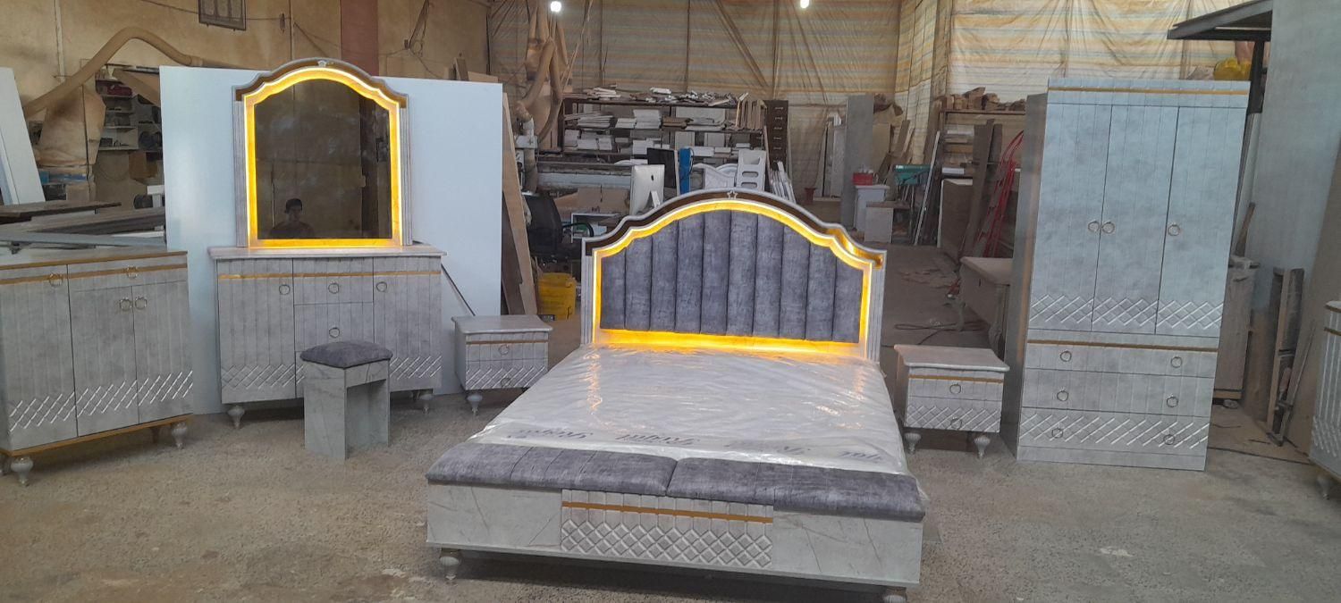 سرویس خواب  لیزری جدید|تخت و سرویس خواب|اردبیل, |دیوار
