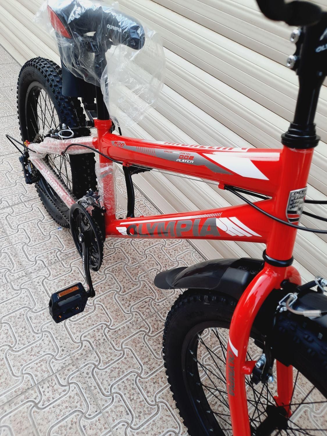 دوچرخه 20 دنده ای المپیا لاستیک پهن|دوچرخه، اسکیت، اسکوتر|قم, امامزاده ابراهیم|دیوار