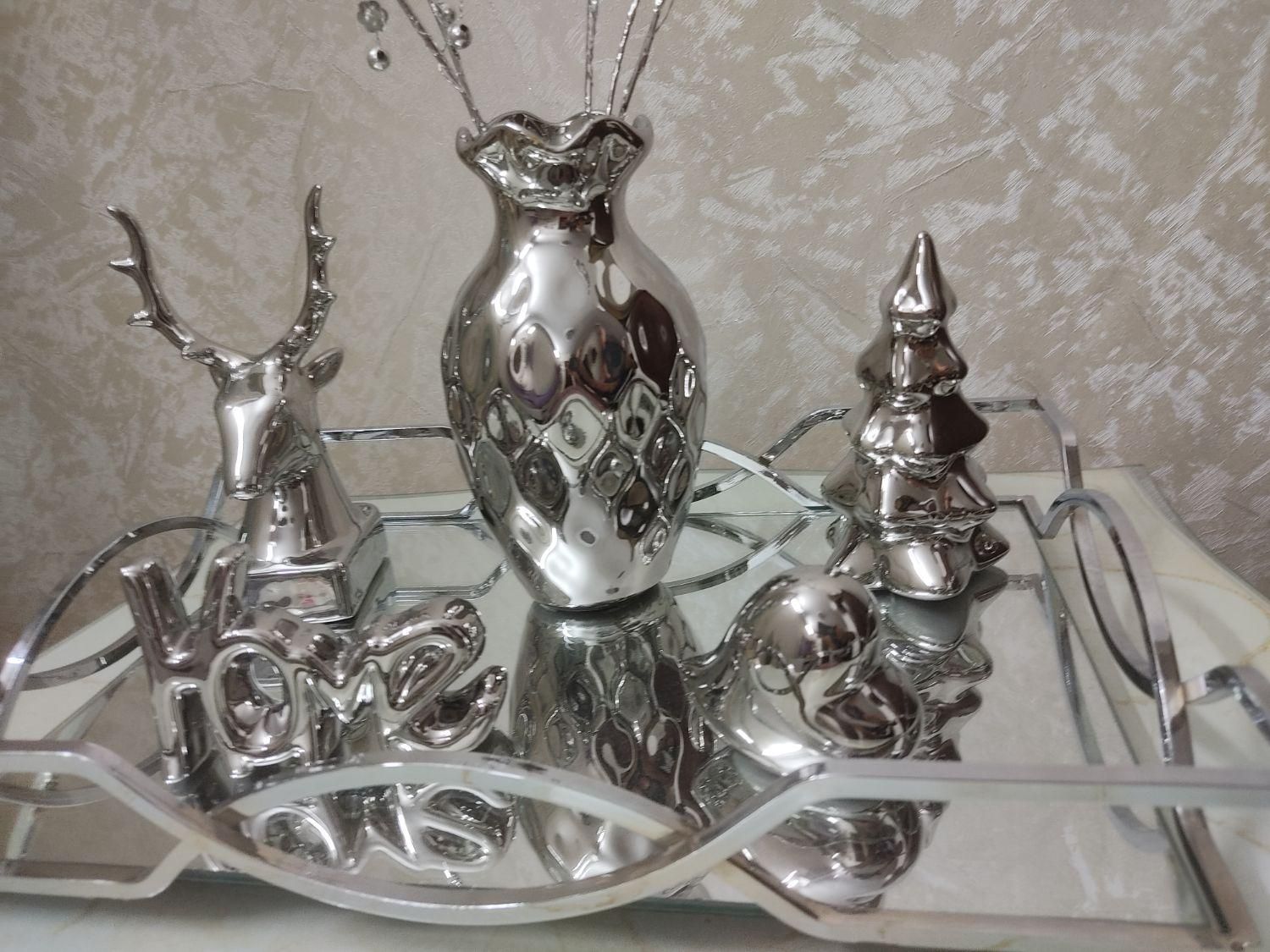 دکوری رومیزی تزیینی آینه ای|صنایع دستی و سایر لوازم تزئینی|تهران, یاخچی‌آباد|دیوار
