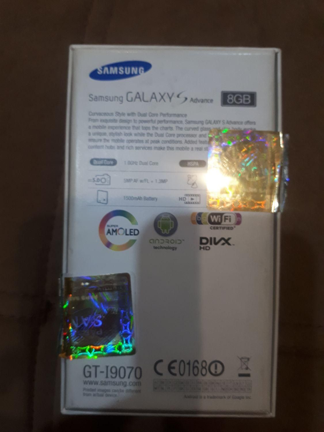 سامسونگ Galaxy S Advance با حافظهٔ ۸ گیگابایت|موبایل|تهران, پاسداران|دیوار