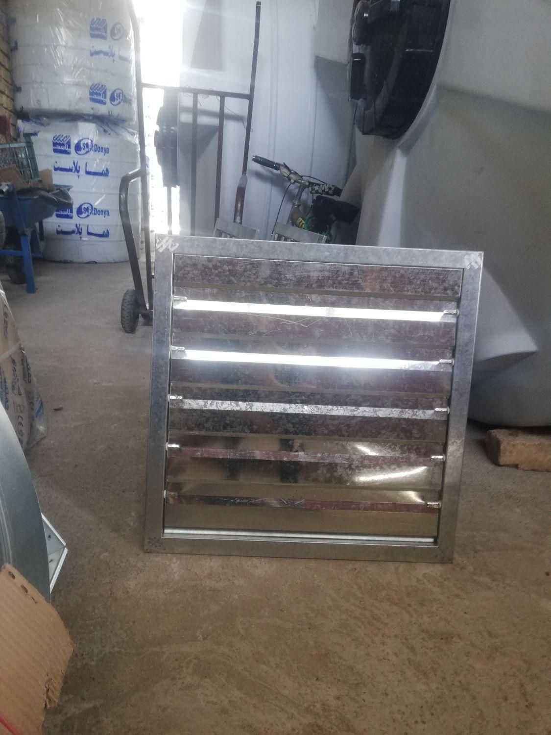 دمپر فن هواکش محافظ هواکش|مصالح و تجهیزات ساختمان|مرودشت, |دیوار