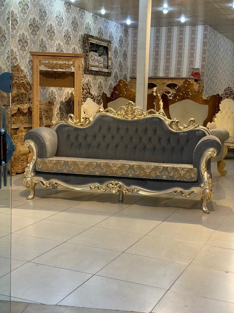 مبل۷نفره افسون کلاسیک کد۷(اقساطی۱۲ماهه|مبلمان خانگی و میز عسلی|شهریار, |دیوار