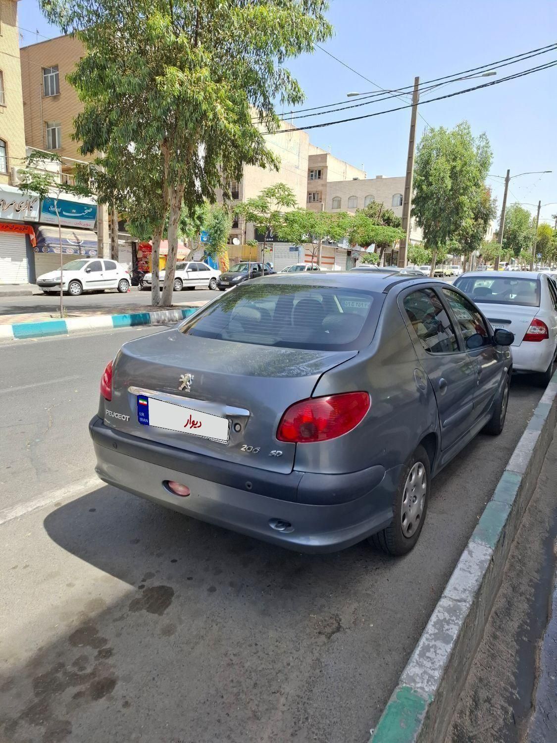 206 SD تیپ 5 V8 فنی و شاسی به شرط|خودرو سواری و وانت|تهران, مشیریه|دیوار