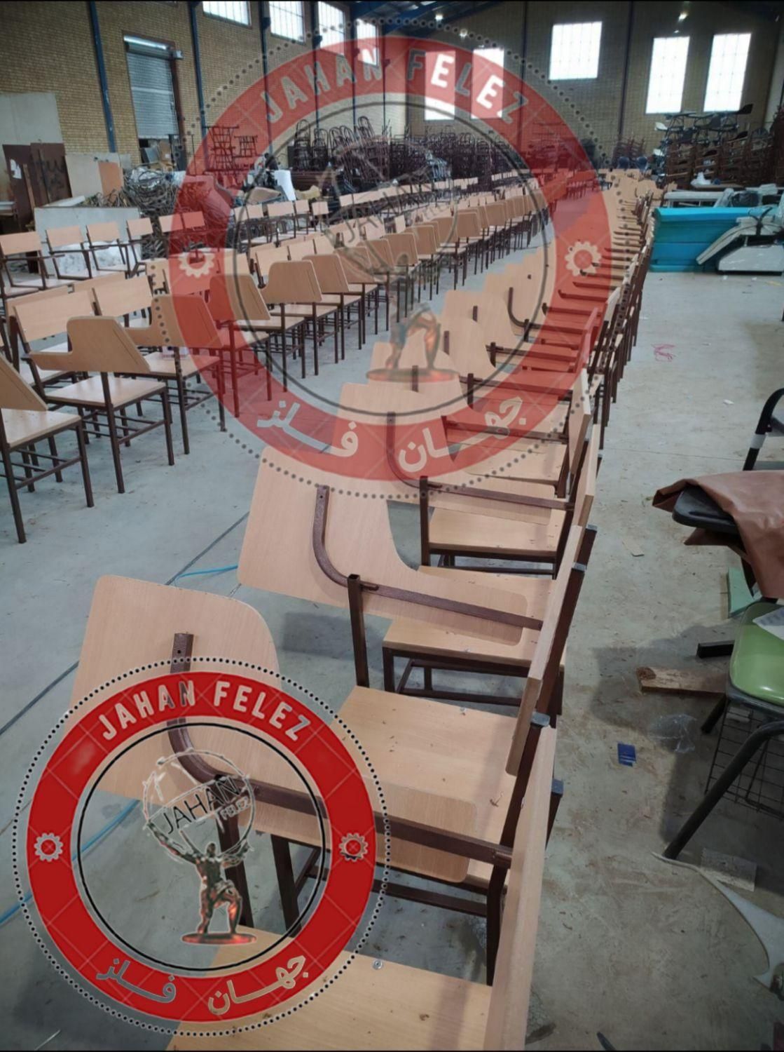 صندلی دانشجویی چوبی امتحان چوبی/محصلی دسته دار mdf|صندلی و نیمکت|تهران, بهارستان|دیوار