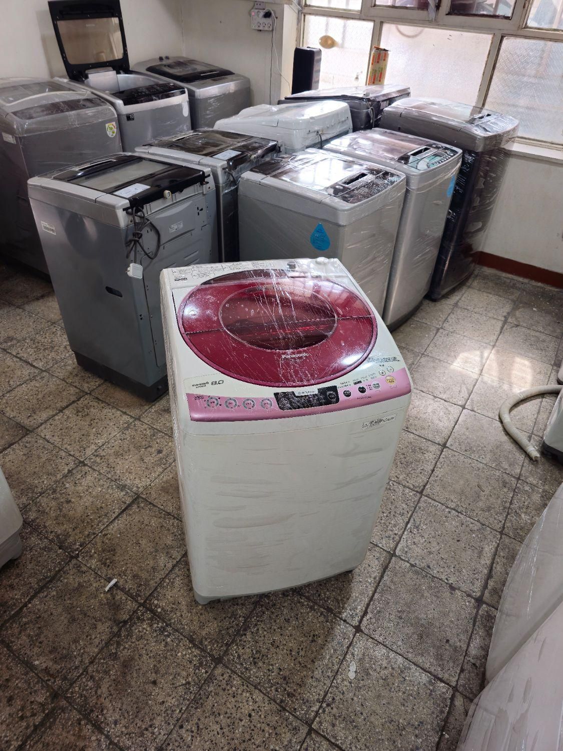 ماشین لباسشویی پاناسونیک اصل ژاپن فول اتوماتیک|ماشین لباسشویی و خشک‌کن لباس|اهواز, سپیدار|دیوار