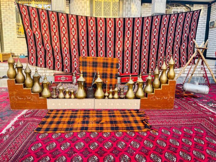دله/خیمه/پذیرایی/تراث عربی|خدمات پذیرایی، مراسم|اهواز, کمپلو جنوبی|دیوار