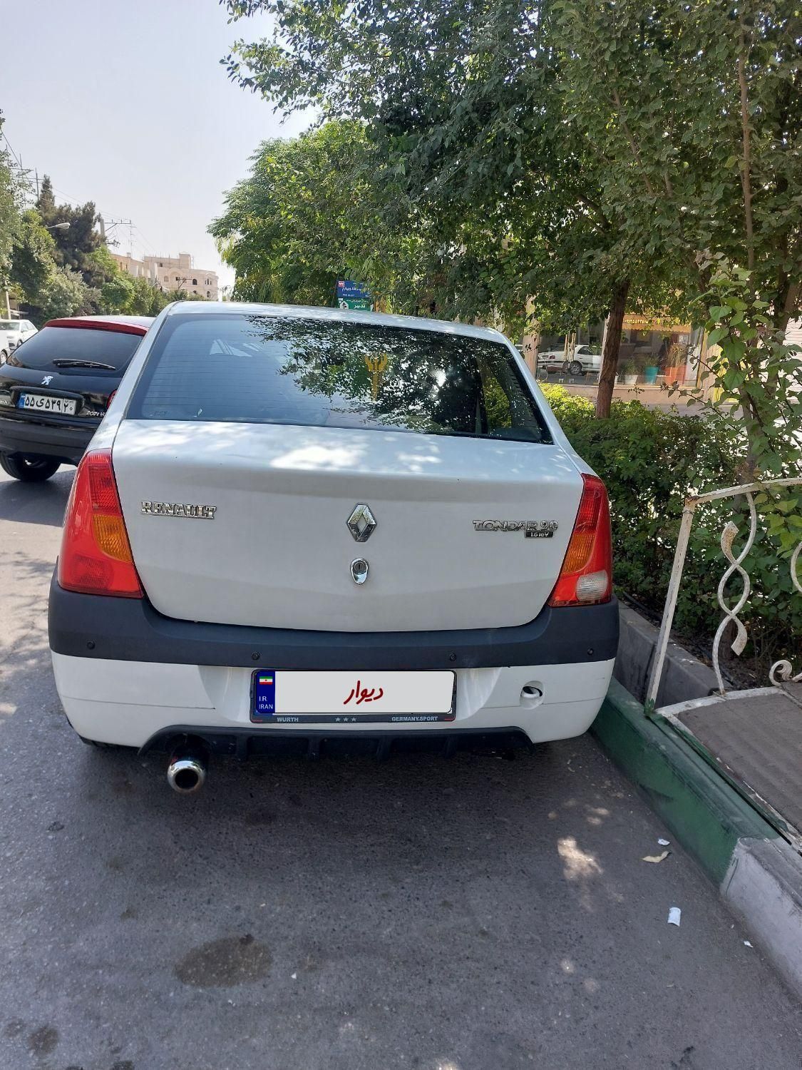 رنو تندر 90 (L90 لوگان) E1، مدل ۱۳۸۷|خودرو سواری و وانت|قم, باجک دو|دیوار