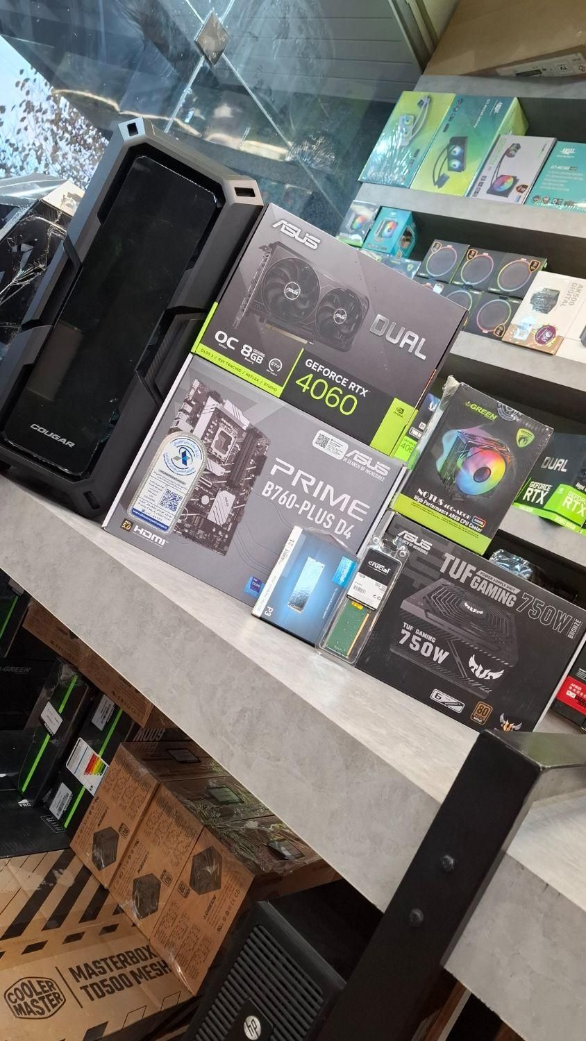 کیس گیمینک کرای۵نسل۱۳رم۱۶گیگ گرافیک ASUS RTX4060|رایانه رومیزی|یزد, |دیوار