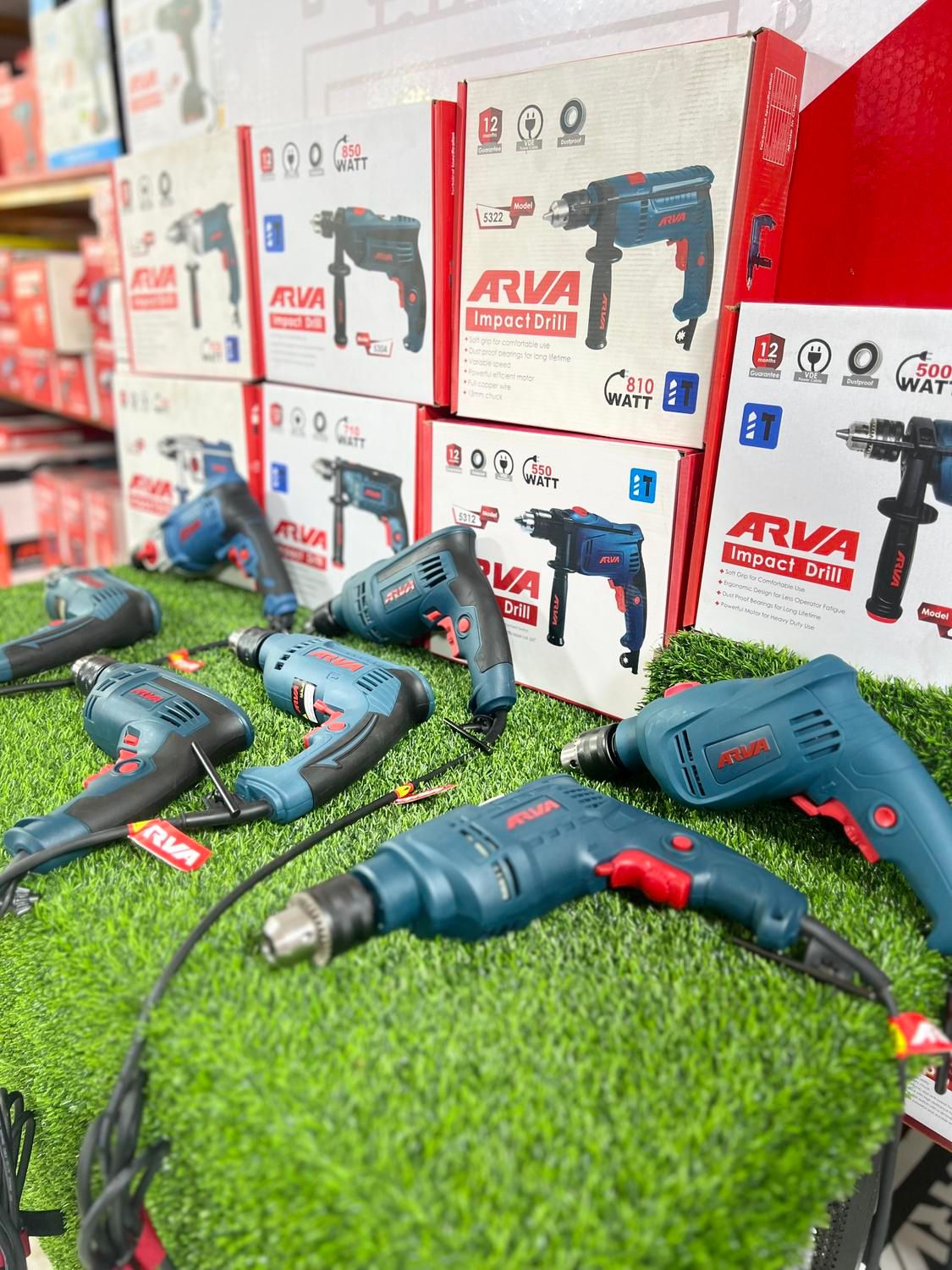 دریل 13 چکشی صنعتی آروا از 500 وات تا 1050 گارانتی|ماشین‌آلات صنعتی|کرج, کمال‌شهر|دیوار