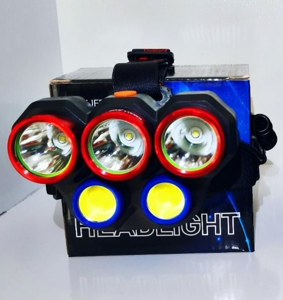 چراغ قوه پیشانی بند ۵لامپ اسمال سان|کوهنوردی و کمپینگ|نیشابور, شهرک قدس|دیوار