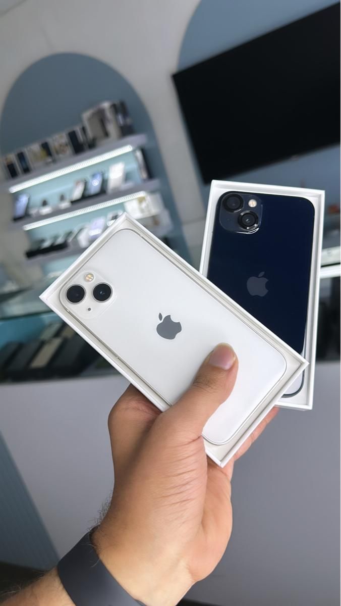 اپل iPhone 13 رنگ مشکی سفید باطری ها مختلف موجود|موبایل|گرگان, |دیوار
