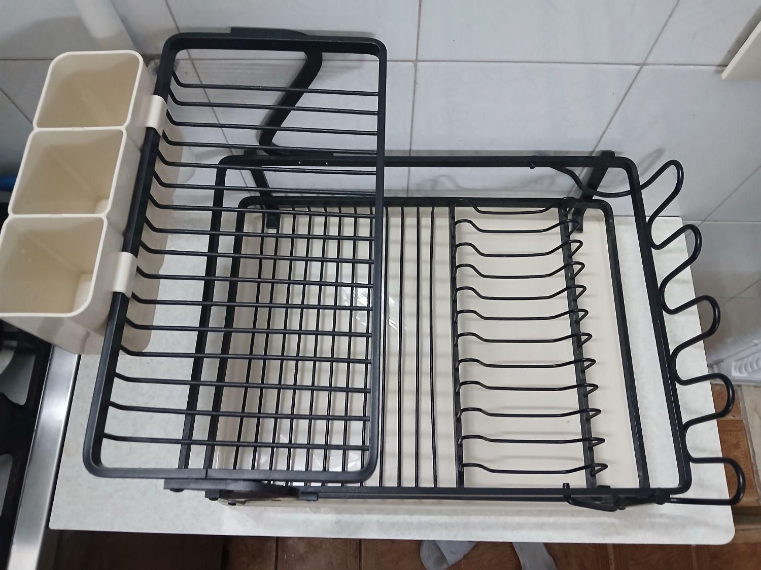 آبچکان یونیک آلمینیوم|آب‌چکان و نظم‌دهنده ظروف|یزد, |دیوار