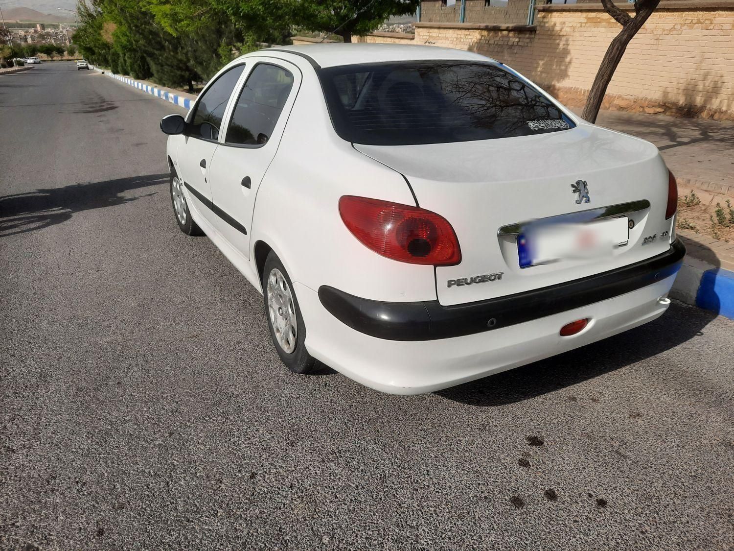 پژو 206 SD V8، مدل ۱۳۹۶|خودرو سواری و وانت|ملایر, |دیوار