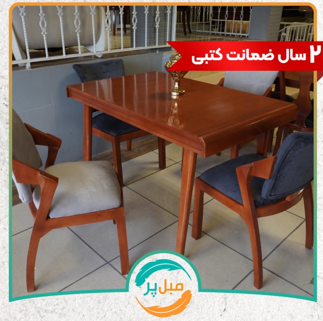 ناهارخوری مدل پیچک ،ترکیب ۴-۶-۸ نفره ،مبلمان پَر|میز و صندلی غذاخوری|کرمان, |دیوار
