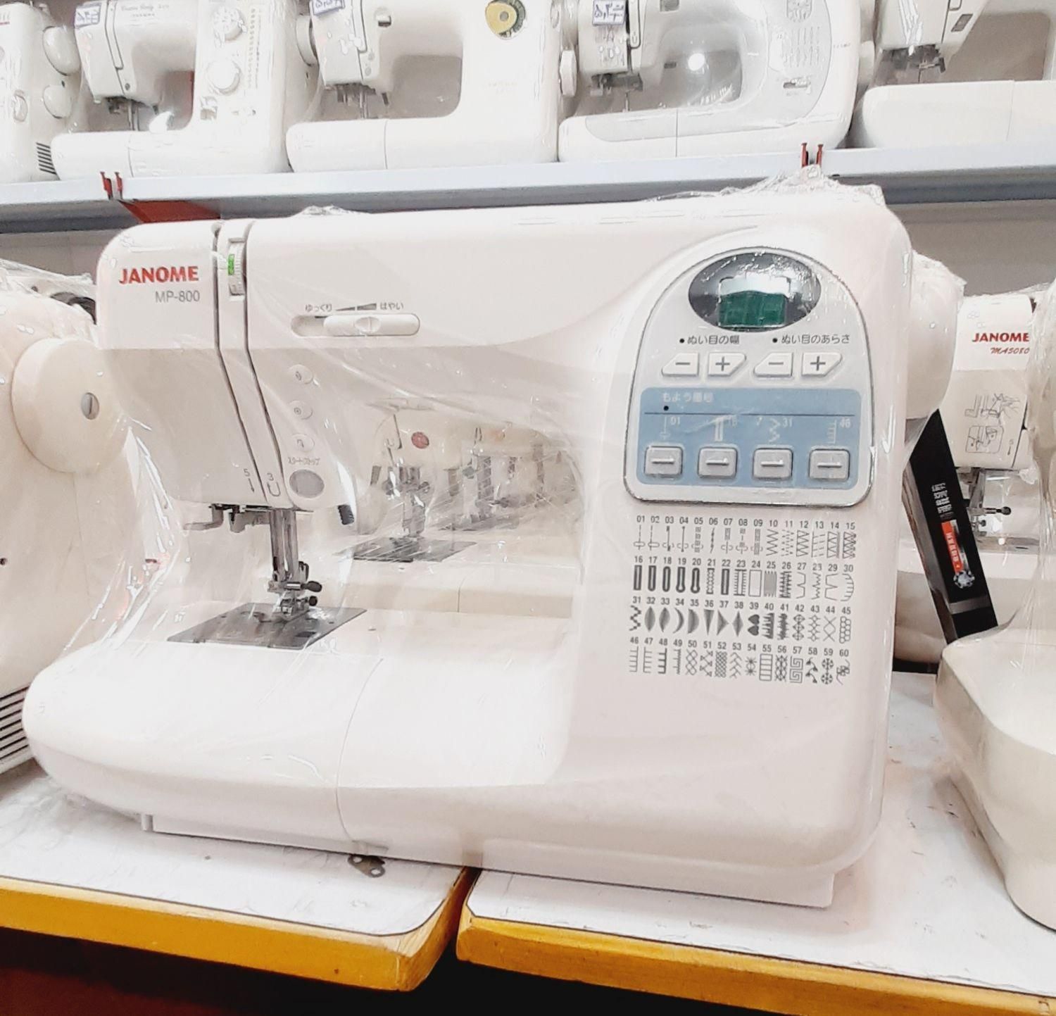 چرخ خیاطی و گلدوزی اتومات ژانومه.Mp800|ماشین‌آلات صنعتی|تبریز, |دیوار