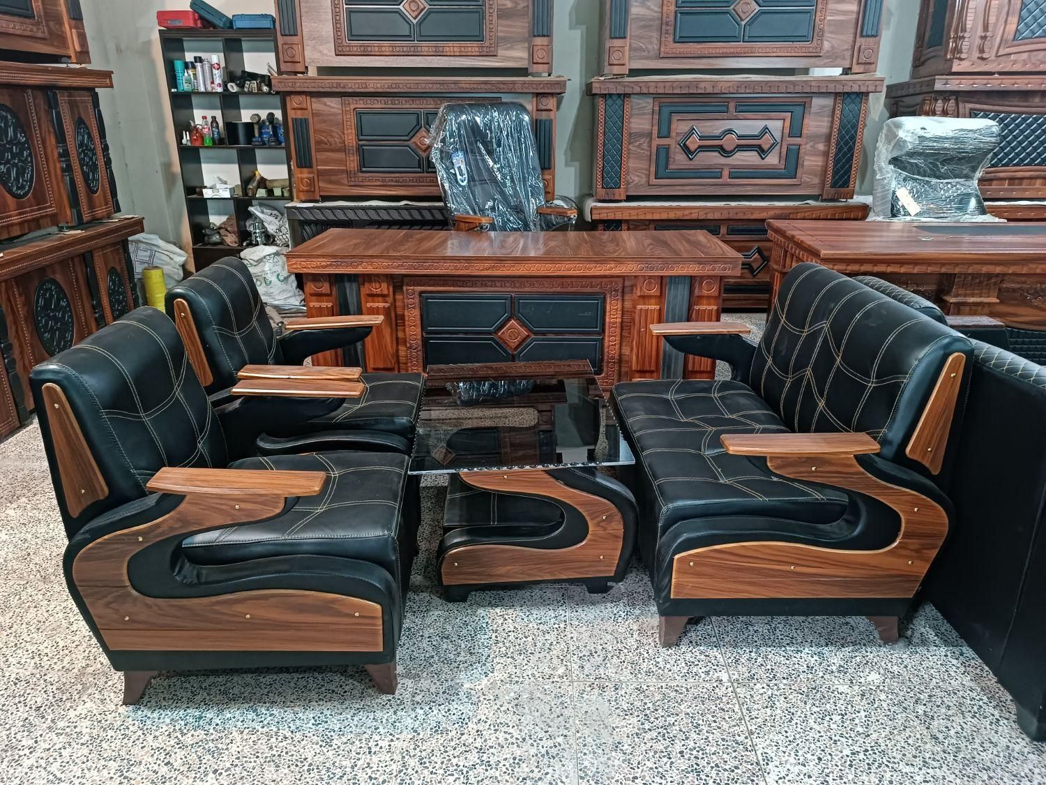 انواع نیم ست اداری|مبلمان اداری|کیاشهر, |دیوار