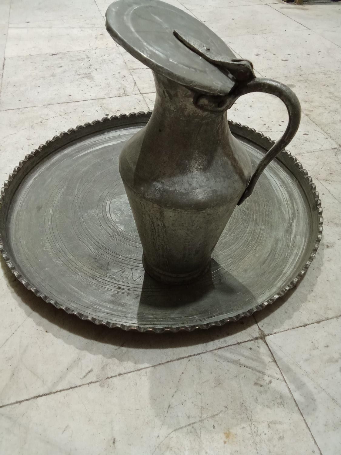 سینی پارچ مسی|ظروف سرو و پذیرایی|تهران, نعمت‌آباد|دیوار